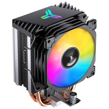   Jonsbo CR-1400E ARGB White processzorhűtő, single tower, 160 W TDP, ARGB világítás, 92mm, fekete