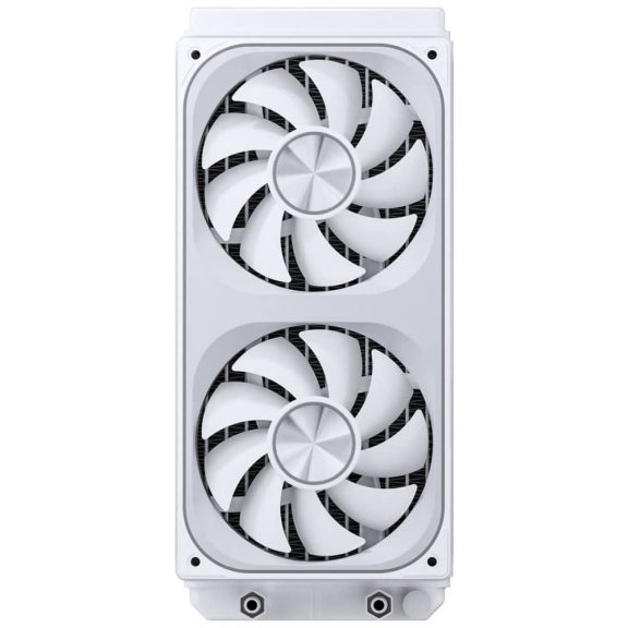 Jonsbo TH-240 ARGB White 240 mm AIO vízhűtés, beépített LED CPU hőmérséklet kijelző, fehér