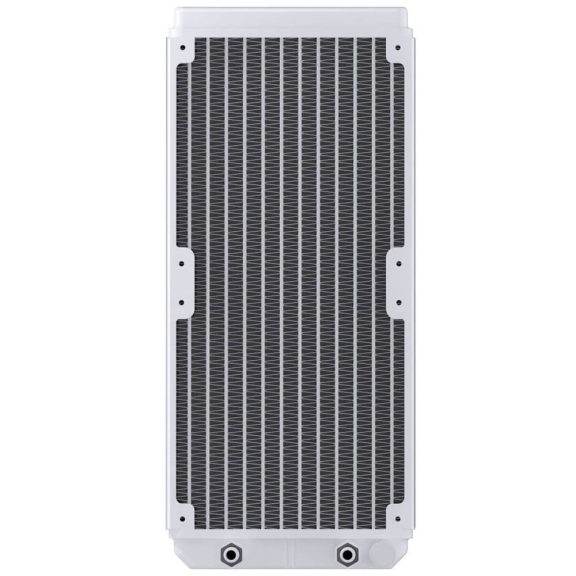 Jonsbo TH-240 ARGB White 240 mm AIO vízhűtés, beépített LED CPU hőmérséklet kijelző, fehér