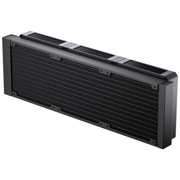 Jonsbo TF3-360SCB AiO vízhűtés, 4x LCD kijelző, 360mm radiátor, ARGB, fekete