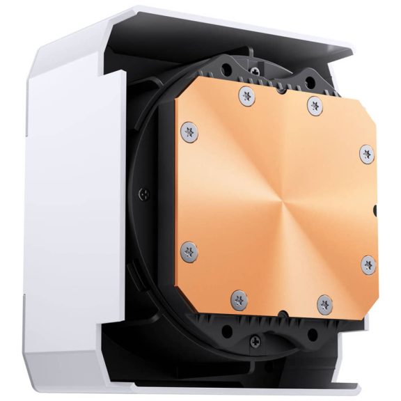 Jonsbo TF3-360SCW AiO vízhűtés, 4x LCD kijelző, 360mm radiátor, ARGB, fehér
