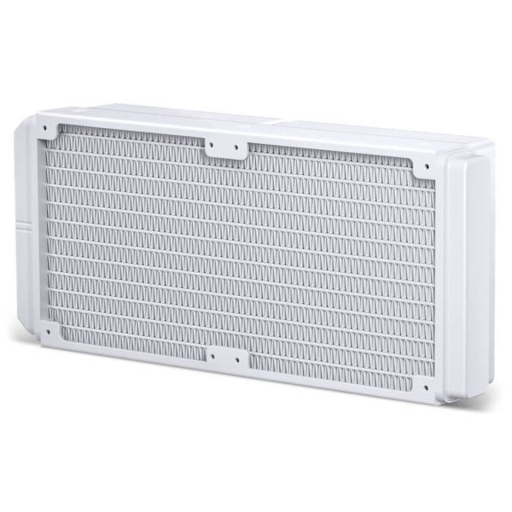 Jonsbo TG-240 ARGB White 240 mm AIO vízhűtés, alumínium radiátor, 2x 120 mm PWM ventilátor, fehér
