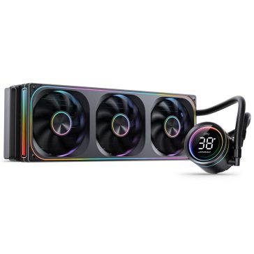 Jonsbo TH-360 AiO vízhűtés, 360mm radiátor, ARGB, fekete