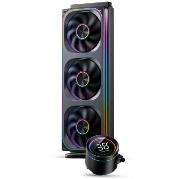Jonsbo TH-360 AiO vízhűtés, 360mm radiátor, ARGB, fekete