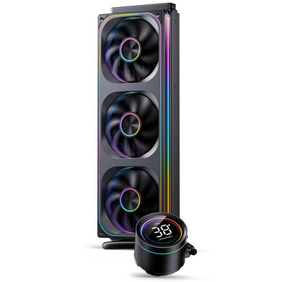 Jonsbo TH-360 AiO vízhűtés, 360mm radiátor, ARGB, fekete