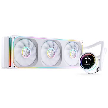 Jonsbo TH-360 AiO vízhűtés, 360mm radiátor, ARGB, fehér