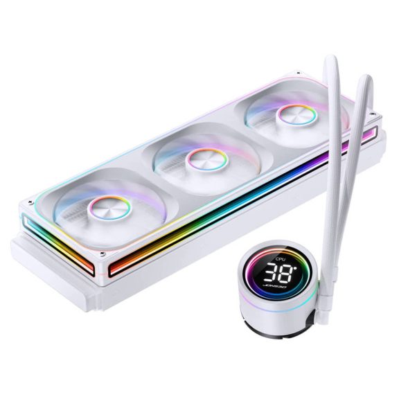 Jonsbo TH-360 AiO vízhűtés, 360mm radiátor, ARGB, fehér