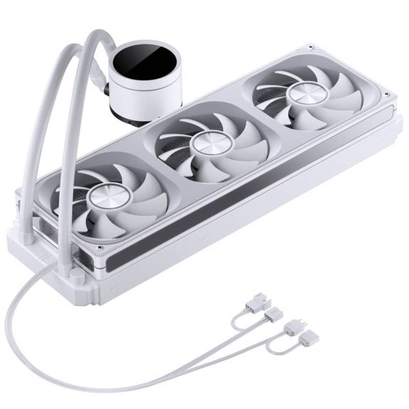 Jonsbo TH-360 AiO vízhűtés, 360mm radiátor, ARGB, fehér