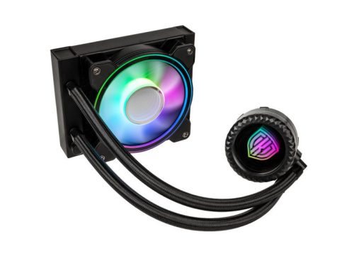 Processzor hűtő AIO Kolink Void 120 ARGB 12cm Fekete