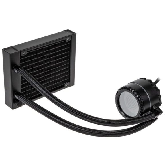 Kolink Umbra Void AIO 120mm ARGB processzorhűtő, ARGB, fekete