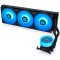 Lian Li GA II Lite 360 RGB AiO vízhűtés, 3800 RPM pumpa, ARGB, fekete