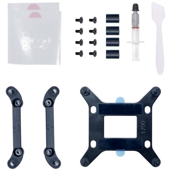 Lian Li GA II Lite 360 RGB AiO vízhűtés, 3800 RPM pumpa, ARGB, fekete