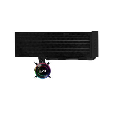   Processzorhűtő Lian Li HYDROSHIFT II LCD-C 360N Ventilátor nélküli ARGB AiO  - Fekete