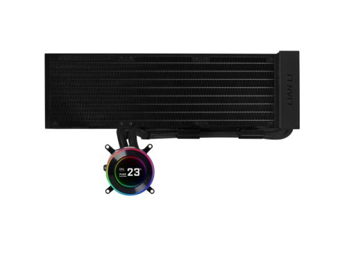 Processzorhűtő Lian Li HYDROSHIFT II LCD-C 360N Ventilátor nélküli ARGB AiO  - Fekete
