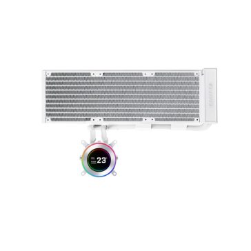   Processzorhűtő Lian Li HYDROSHIFT II LCD-C 360N Ventilátor nélküli ARGB AiO  - Fehér