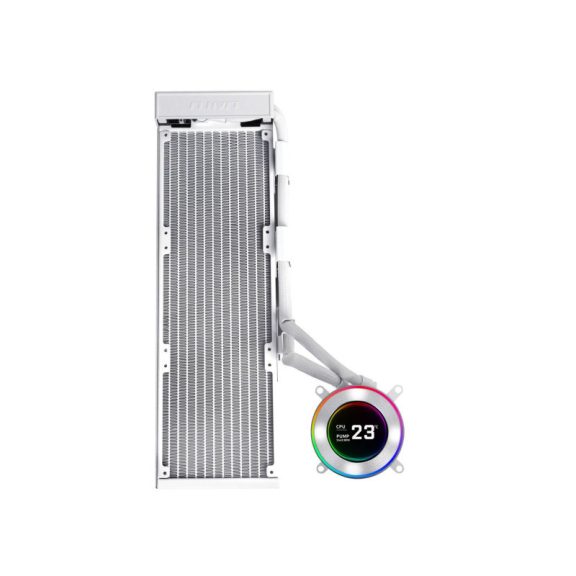 Processzorhűtő Lian Li HYDROSHIFT II LCD-C 360N Ventilátor nélküli ARGB AiO  - Fehér