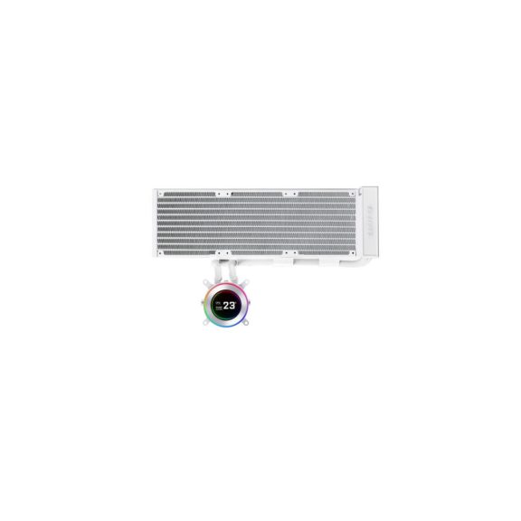 Processzorhűtő Lian Li HYDROSHIFT II LCD-C 360N Ventilátor nélküli ARGB AiO  - Fehér