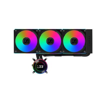   Processzorhűtő Lian Li HYDROSHIFT II LCD-C 360CL ARGB AiO  - Fekete