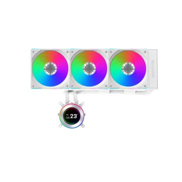   Processzorhűtő Lian Li HYDROSHIFT II LCD-C 360CL ARGB AiO  - Fehér