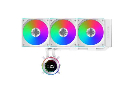 Processzorhűtő Lian Li HYDROSHIFT II LCD-C 360CL ARGB AiO  - Fehér