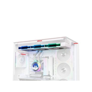   Processzorhűtő Lian Li HYDROSHIFT II LCD-C 360TL ARGB AiO  - Fehér