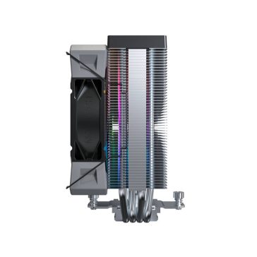 Montech NX400 CPU-hűtő, ARGB - 120mm, fekete
