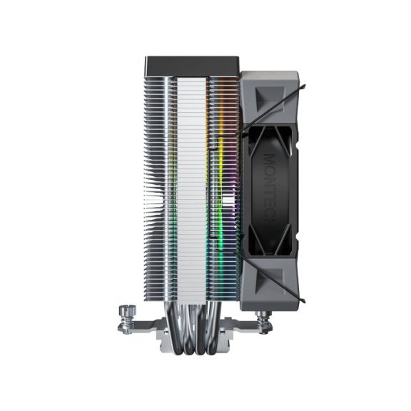 Montech NX400 CPU-hűtő, ARGB - 120mm, fekete