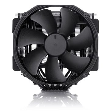   Noctua NH-D15 chromax.black dupla tornyos CPU hűtő, két NF-A15 ventilátor, fekete bevonat - NH-D15-CH-BLACK