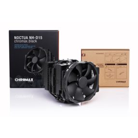   Processzor hűtő Noctua NH-D15S chromax.black 14cm Univerzális