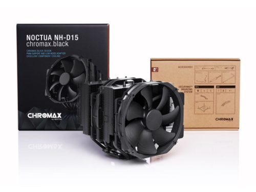 Processzor hűtő Noctua NH-D15S chromax.black 14cm Univerzális