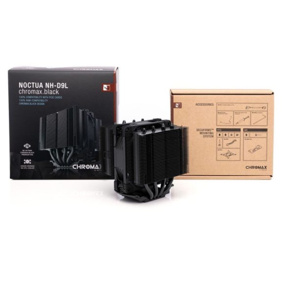 Processzor hűtő Noctua NH-D9L chromax.black 9cm Univerzális