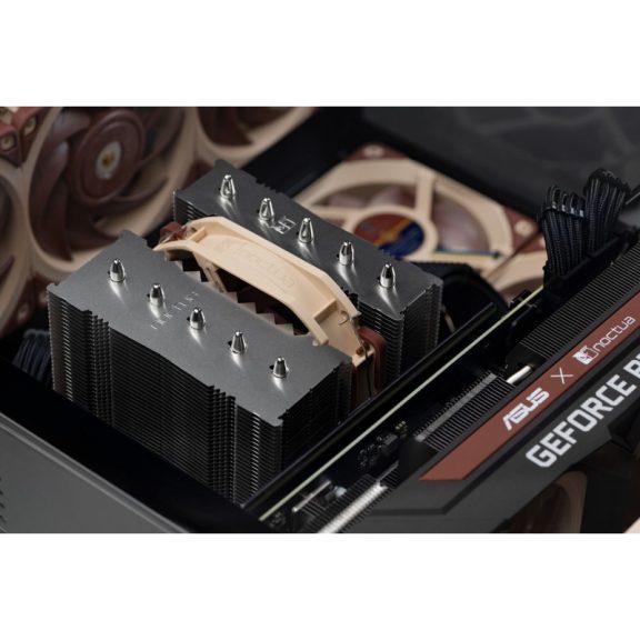 Processzor hűtő Noctua NH-D12L chromax.black 12cm Univerzális