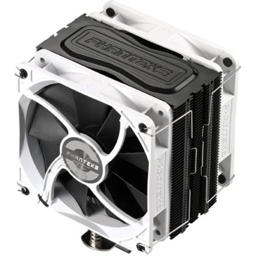   Phanteks PH-TC12DX processzorhűtő, dupla torony, 2x120mm PWM ventilátor, fekete