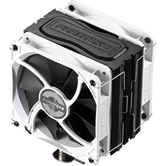 Phanteks PH-TC12DX processzorhűtő, dupla torony, 2x120mm PWM ventilátor, fekete
