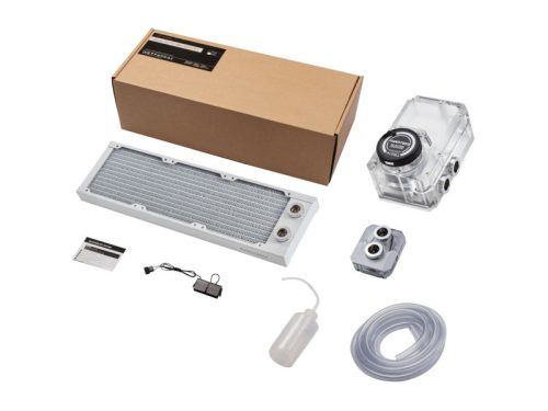 PHANTEKS Glacier EZ-Fit 360 D30 SOFT KIT, DIY AIO folyadékhűtő szett, fehér