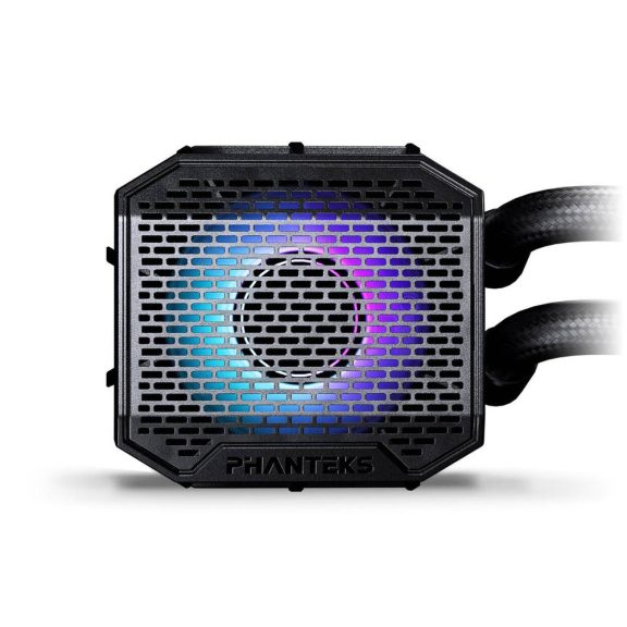 Phanteks Glacier One 360M25G2 AIO processzorhűtő, 360 mm, D-RGB, Fekete - PH-GO360M25G2_DBK02