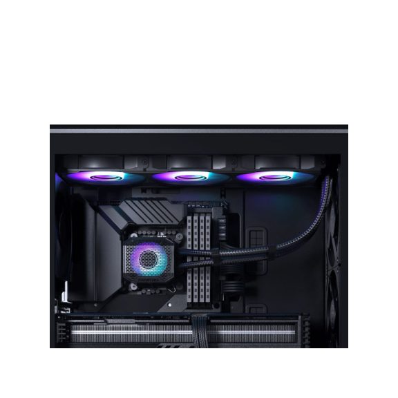 Processzor hűtő AIO Phanteks Glacier One 360M25 Gen2, DRGB 36cm Fekete