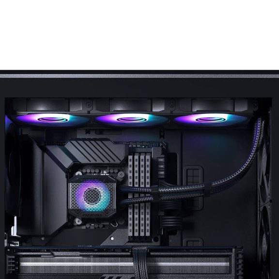 Phanteks Glacier One 360M25G2 AIO processzorhűtő, 360 mm, D-RGB, Fekete - PH-GO360M25G2_DBK02