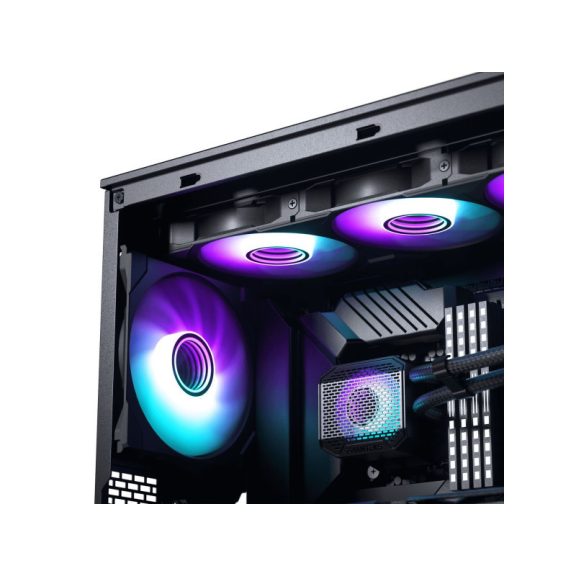 Processzor hűtő AIO Phanteks Glacier One 360M25 Gen2, DRGB 36cm Fekete