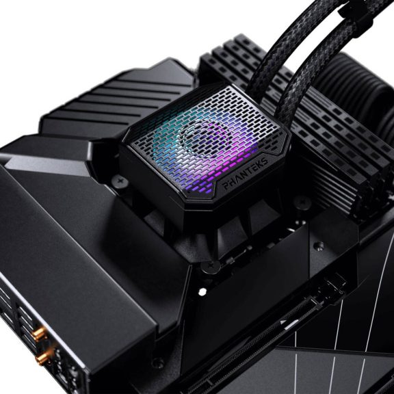 Phanteks Glacier One 360M25G2 AIO processzorhűtő, 360 mm, D-RGB, Fekete - PH-GO360M25G2_DBK02