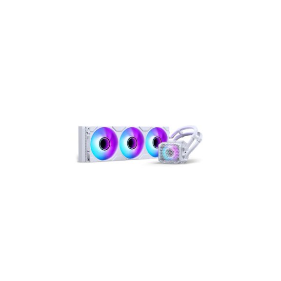 Processzor hűtő AIO Phanteks Glacier One 360M25 Gen2, DRGB 36cm Fehér