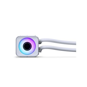  Processzor hűtő AIO PHANTEKS Glacier One 360D30 DRGB AIO, X2 Cap, fehér