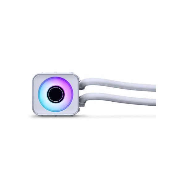 Processzor hűtő AIO PHANTEKS Glacier One 360D30 DRGB AIO, X2 Cap, fehér