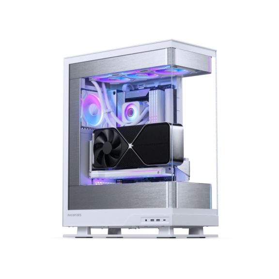 Processzor hűtő AIO PHANTEKS Glacier One 360D30 DRGB AIO, X2 Cap, fehér