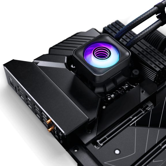 Phanteks Glacier One 420D30 X2 CPU AIO vízhűtés 420 mm, D-RGB, 3x140 mm, fekete