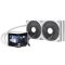 TRYX Panorama 280 AiO vízhűtés, 3D AMOLED kijelző, 280mm, fehér