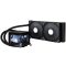 TRYX Panorama 240 AiO vízhűtés, 3D AMOLED kijelző, 240mm, fekete