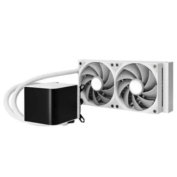TRYX Panorama 240 AiO vízhűtés, 3D AMOLED kijelző, 240mm, fehér