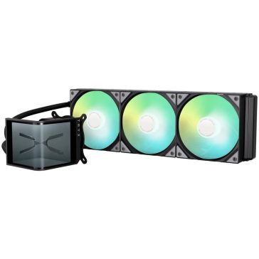   TRYX Panorama SE 360 AiO vízhűtés, 6.67 inch AMOLED kijelző, 360mm, ARGB, fekete