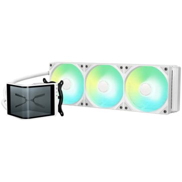  TRYX Panorama SE 360 AiO vízhűtés, 6.67 inch AMOLED kijelző, 360mm, ARGB, fehér